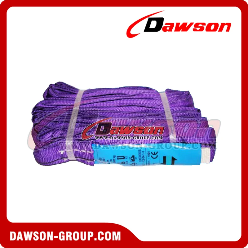 WLL 1T Polyester Round Slings, 1000KG Lifting Slings